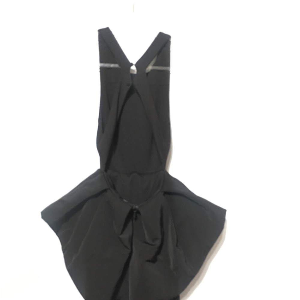 Aqua by Aqua Ace Black Peplum Mini Dress Size 0 - Picture 5 of 8